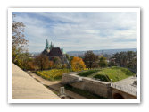 Blick von der Zitadelle Petersberg in Erfurt